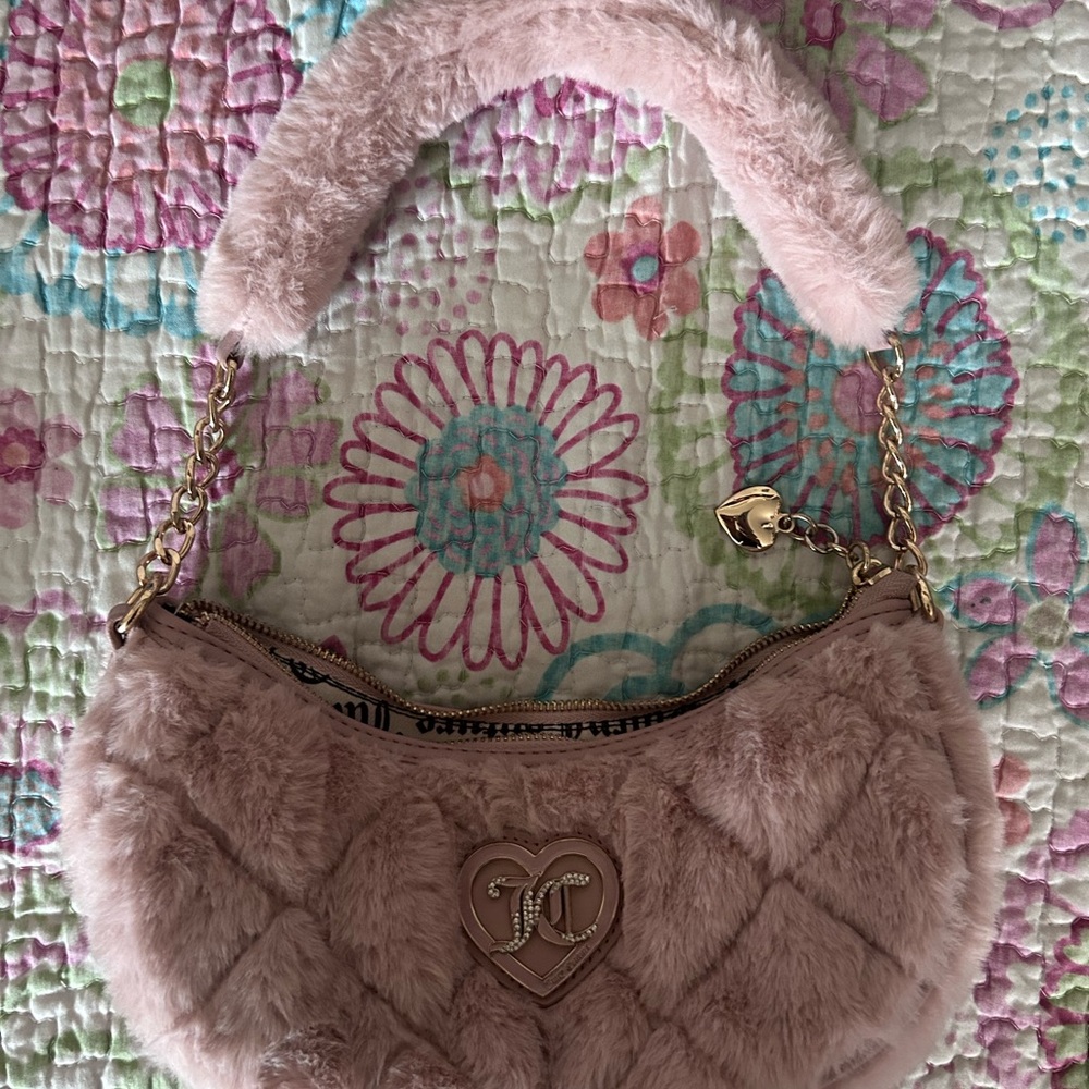 Pink and Gold Juicy Couture Shoulder Bag